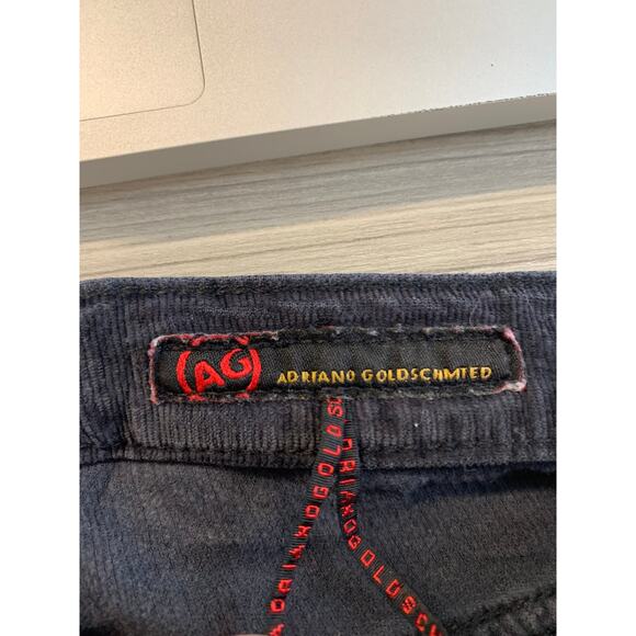 Adriano Goldschmied Women's Mid-Rise Wide-Leg Ankle Pant Blue Size 27 - Picture 3 of 5